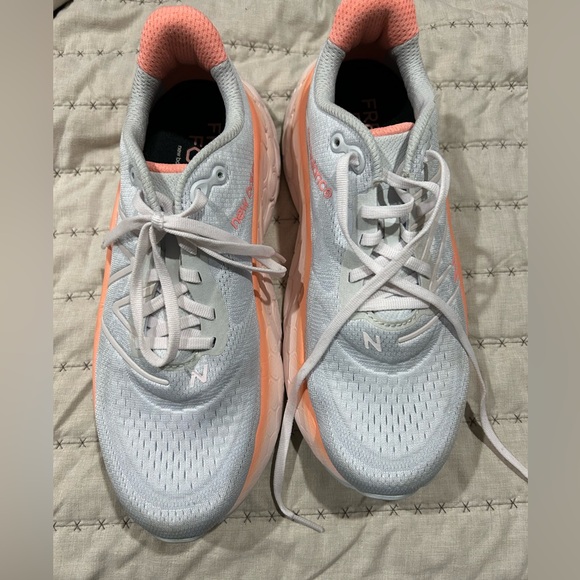 NEW NEW BALANCE women's new balance fresh foam x more v4 running shoes ( b width - Picture 7 of 7